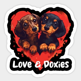 Dachshund Lover | Love and Doxies Sticker